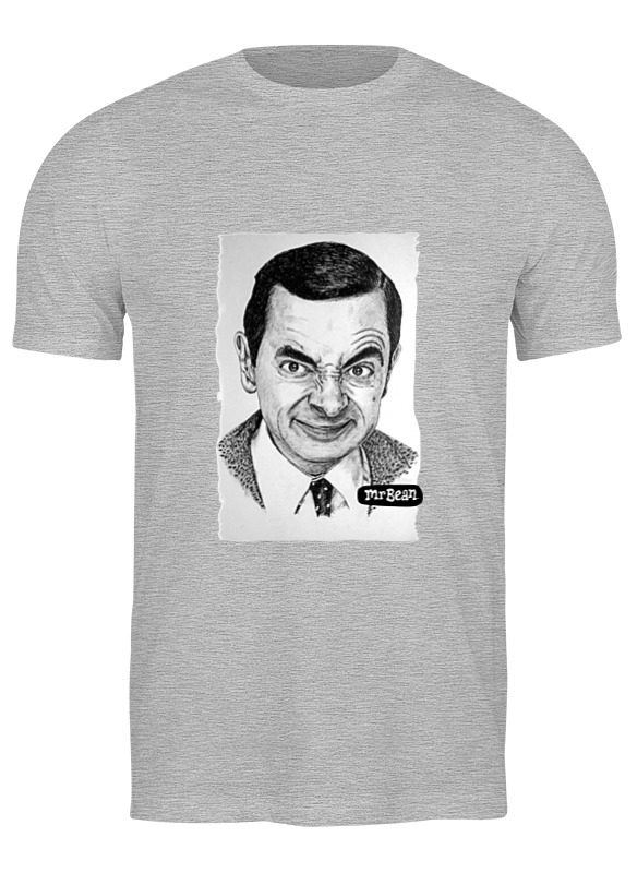 

Футболка мужская Printio Mr.bean серая L, Серый, Mr.bean