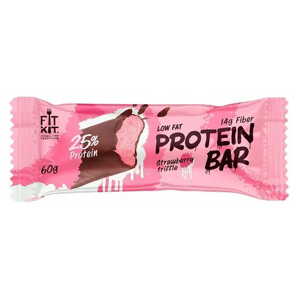 

Fit Kit Fit Kit, Protein BAR, 60г (Клубничный трайфл), Fit Kit, Protein BAR, 60г (Клубничный трайфл)