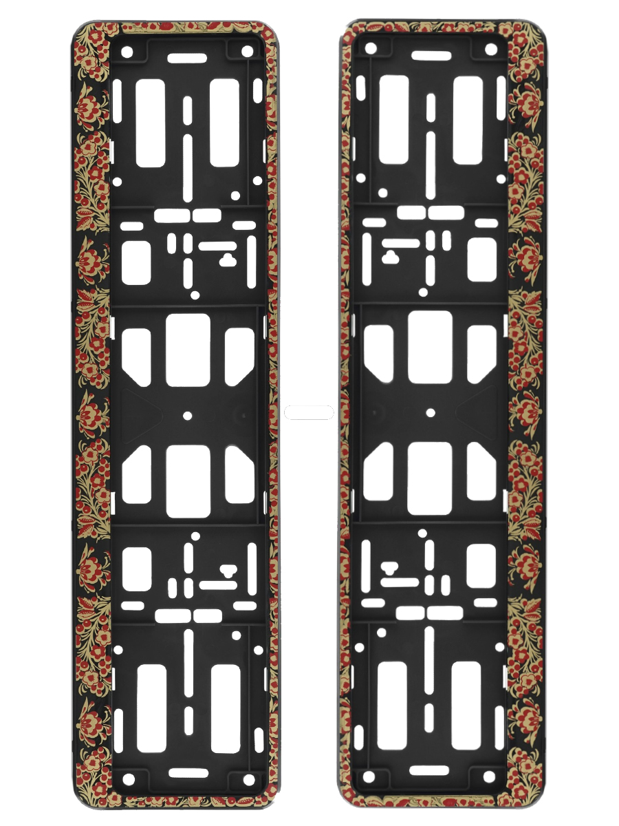 Рамка номерного знака ZiZay, дизайн: 