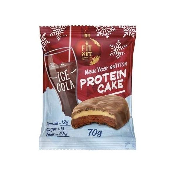 

Fit Kit Fit Kit, Protein Cake, 70г (Ледяная кола), Fit Kit, Protein Cake, 70г (Ледяная кола)