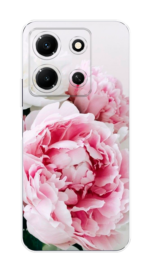 

Чехол на Infinix Note 30i "Розовые и белые пионы", Розовый;белый, 3104350-2