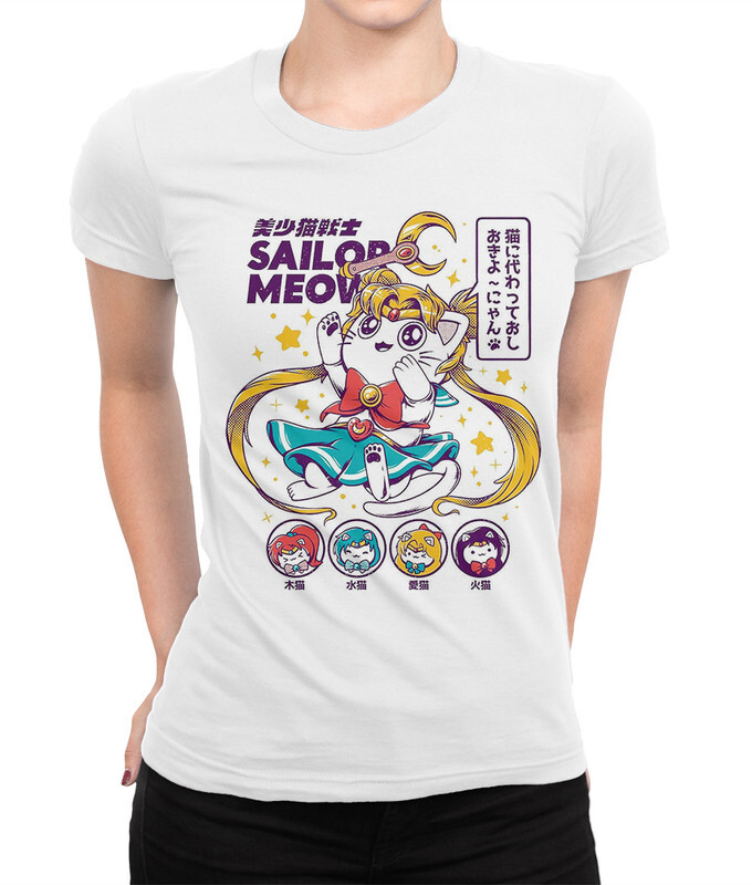

Футболка женская Dream Shirts Сейлор Мун Мяу 987355111 белая XS, Белый, Сейлор Мун Мяу 987355111