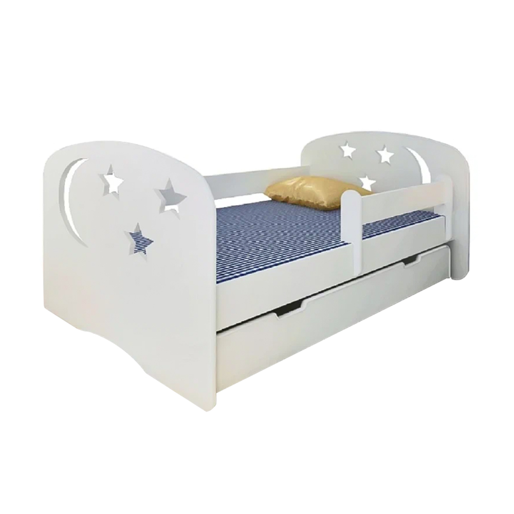 Подростковая кровать столики детям с бортиком ночь 160х80 см
