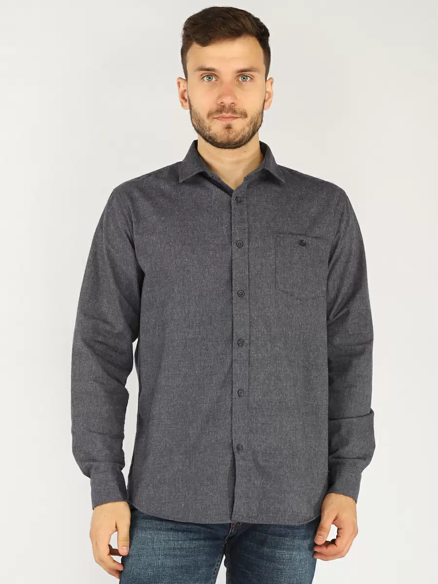 

Рубашка мужская A passion play SQ70271 синяя 2XL, SQ70271