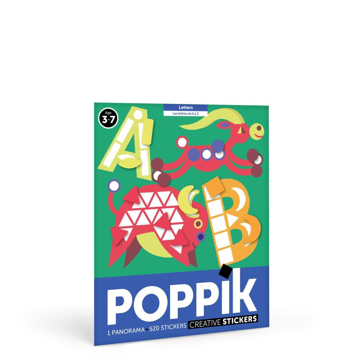 

POPPIK Стикер мозаика Алфавит англ