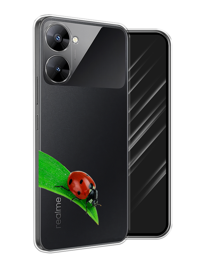 

Чехол Awog на Realme V30 5G/V30T 5G "На счастье", Белый;красный;зеленый, 2513550-1