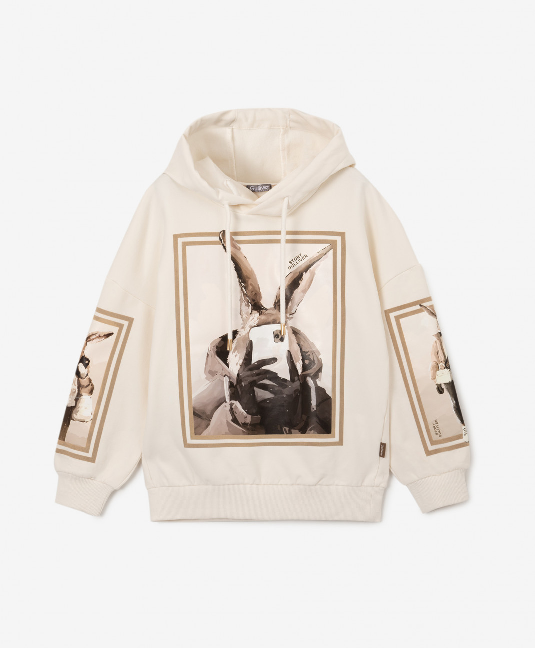 

Толстовка детская Gulliver 22202GMC1601 цв.бежевый р.110, 22202GMC1601