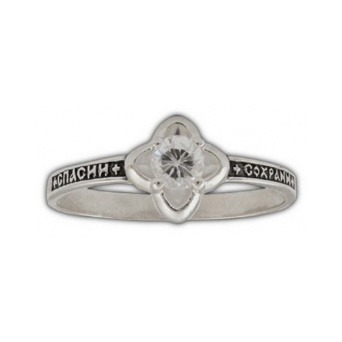 

Кольцо из серебра с фианитом р. 20 Диамида 6101-002, 6101-002