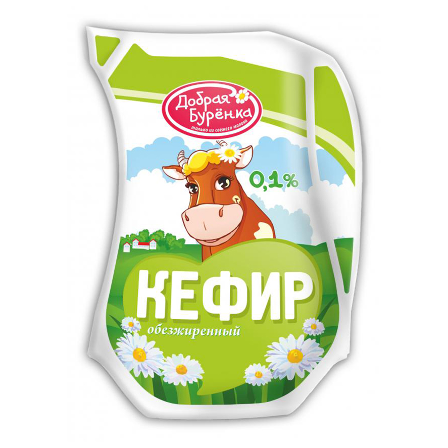 Кефир 2,5% добрая Буренка кувшин /Саратов/ 0,900