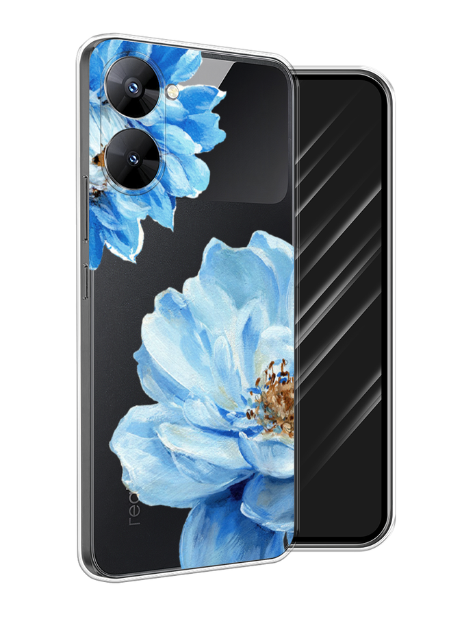 

Чехол Awog на Realme V30 5G/V30T 5G "Голубые клематисы", Голубой, 2513550-8