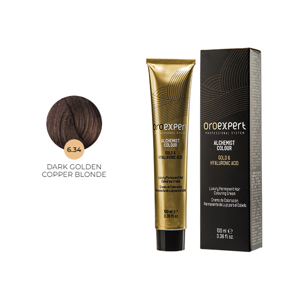 

6.34 ЗОЛОТИСТО-МЕДНЫЙ ТЕМНЫЙ БЛОНД ALCHEMIST COLOUR DARK GOLDEN COPPER BLONDE