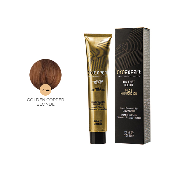 

7.34 ЗОЛОТИСТО-МЕДНЫЙ БЛОНД ALCHEMIST COLOUR GOLDEN COPPER BLONDE