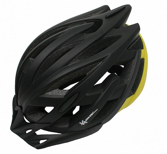 фото Велосипедный шлем klonk 12016, черный-желтый, m/l