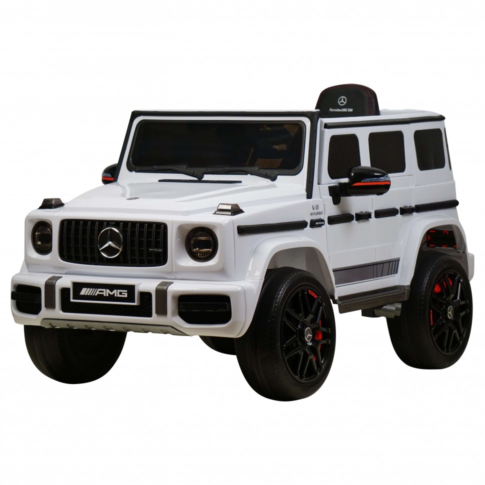 фото Электромобиль bbh mercedes-benz g63 amg белый