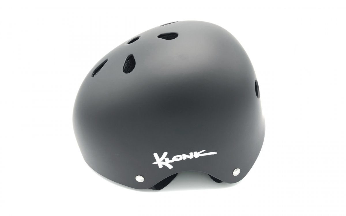 фото Велосипедный шлем klonk 12072, черный матовый, m/l
