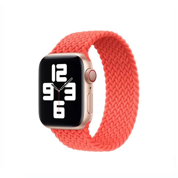 

Монобраслет для Apple watch 38/40 (size 6 - 156 ) плетенный оранжевый, watch