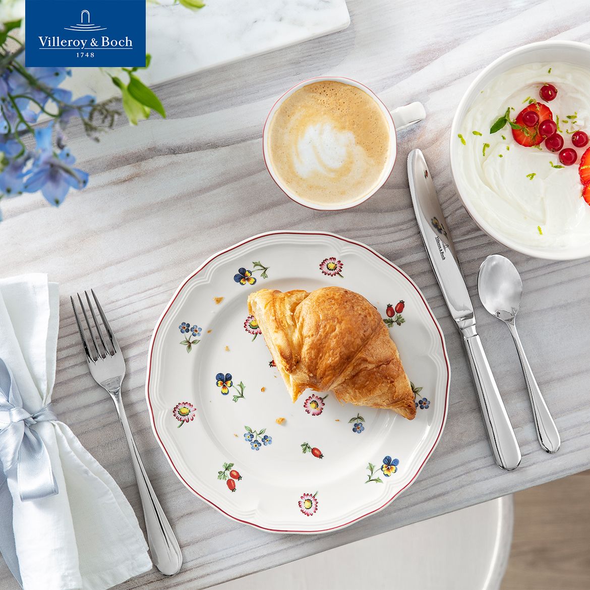 

Салатная тарелка, 21 см, Petite Fleur, Villeroy & Boch, Премиум-Фарфор, Petite Fleur