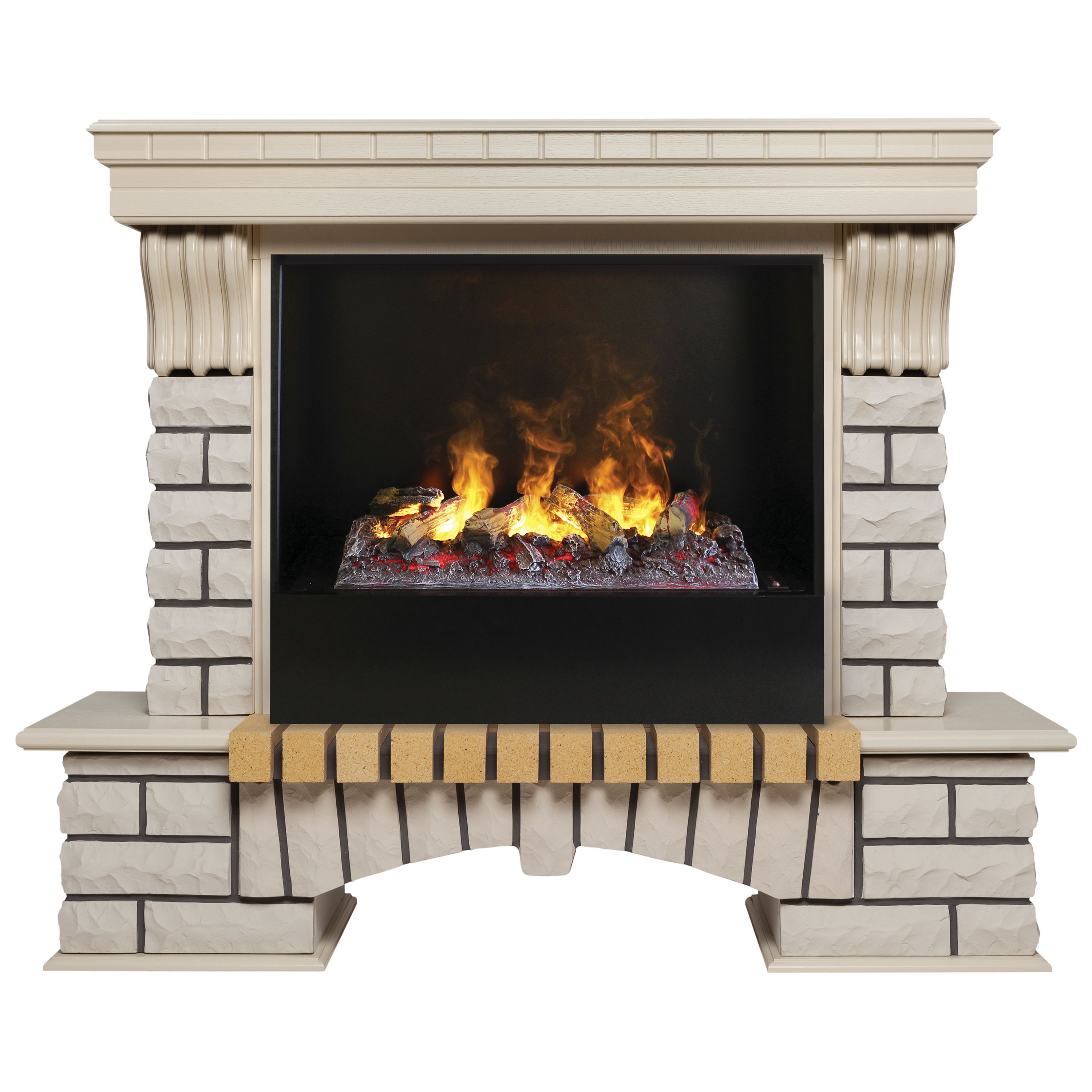 

Электрокамин RealFlame Country VR 26 WT-614 с очагом 3D Cassette 630 дрова + Black вставка, COUNTRY VR 26 WT-614 с очагом 3D Cassette 630 дрова + Black вставка