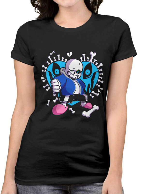 

Футболка женская Dream Shirts Undertale черная L, "Undertale"