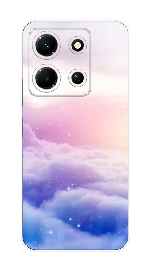 

Чехол на Infinix Note 30i "Небеса", Голубой;белый;розовый, 3104350-2