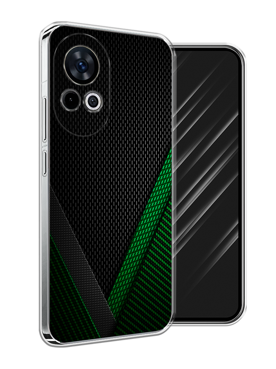 

Чехол Awog на Huawei Nova 12 "Зеленый карбон", Черный;зеленый, 6123050-1