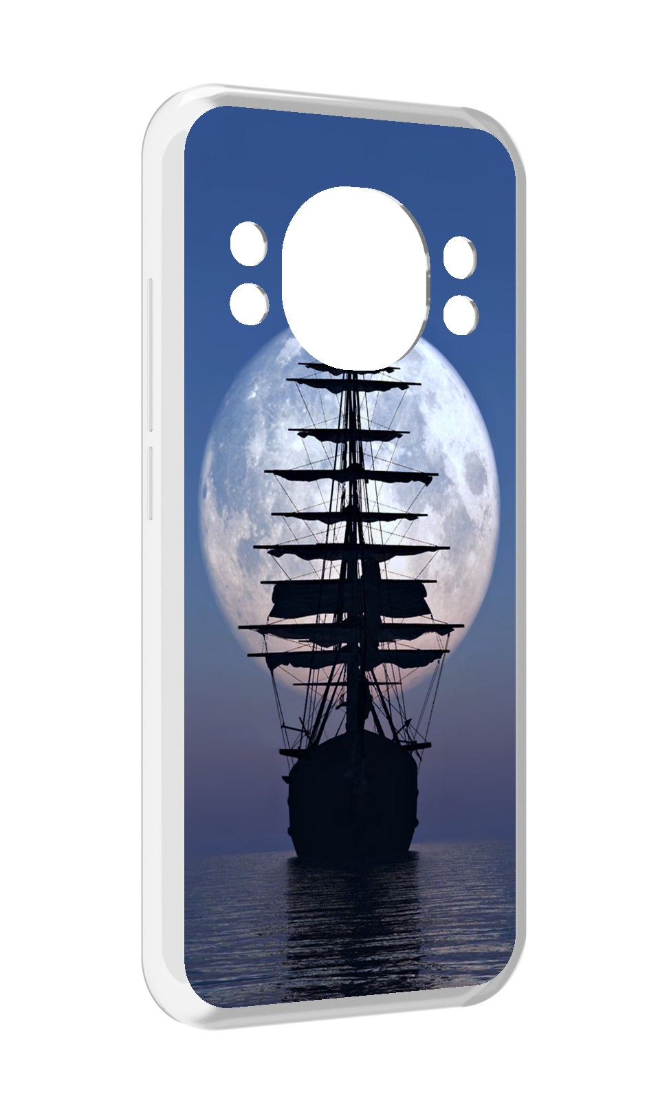 

Чехол MyPads Парус-в-море для Doogee S98 / S98 Pro, Прозрачный, Tocco