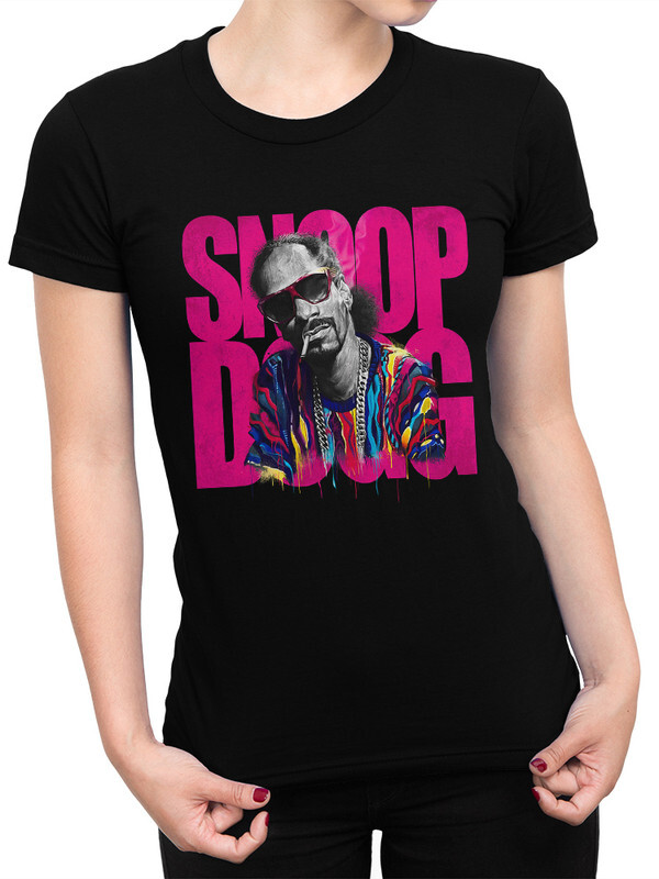 

Футболка женская Dream Shirts Snoop Dogg - Снуп Дог черная XL, Snoop Dogg - Снуп Дог