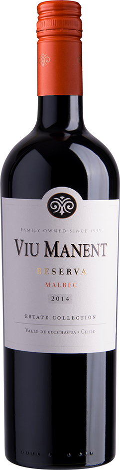 

Вино Viu Manent Estate Collection Reserva Malbec красное сухое 13,5% 0,75л