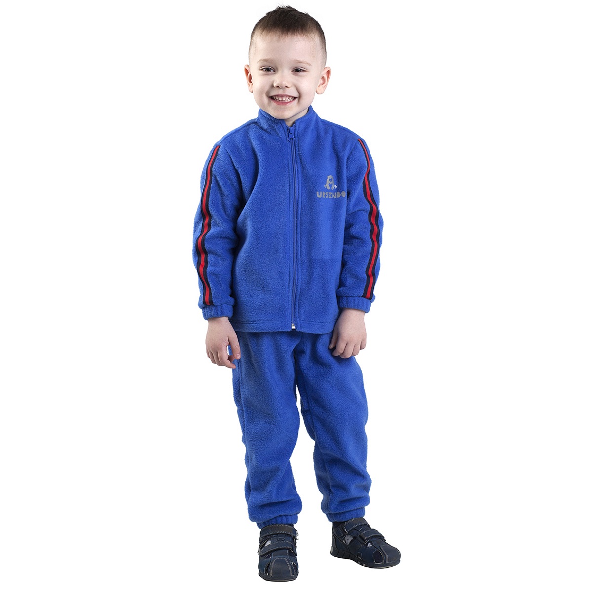 

Комплект кофта/брюки для детей Ursindo ДФ-0004 синий 122, ДФ-0004