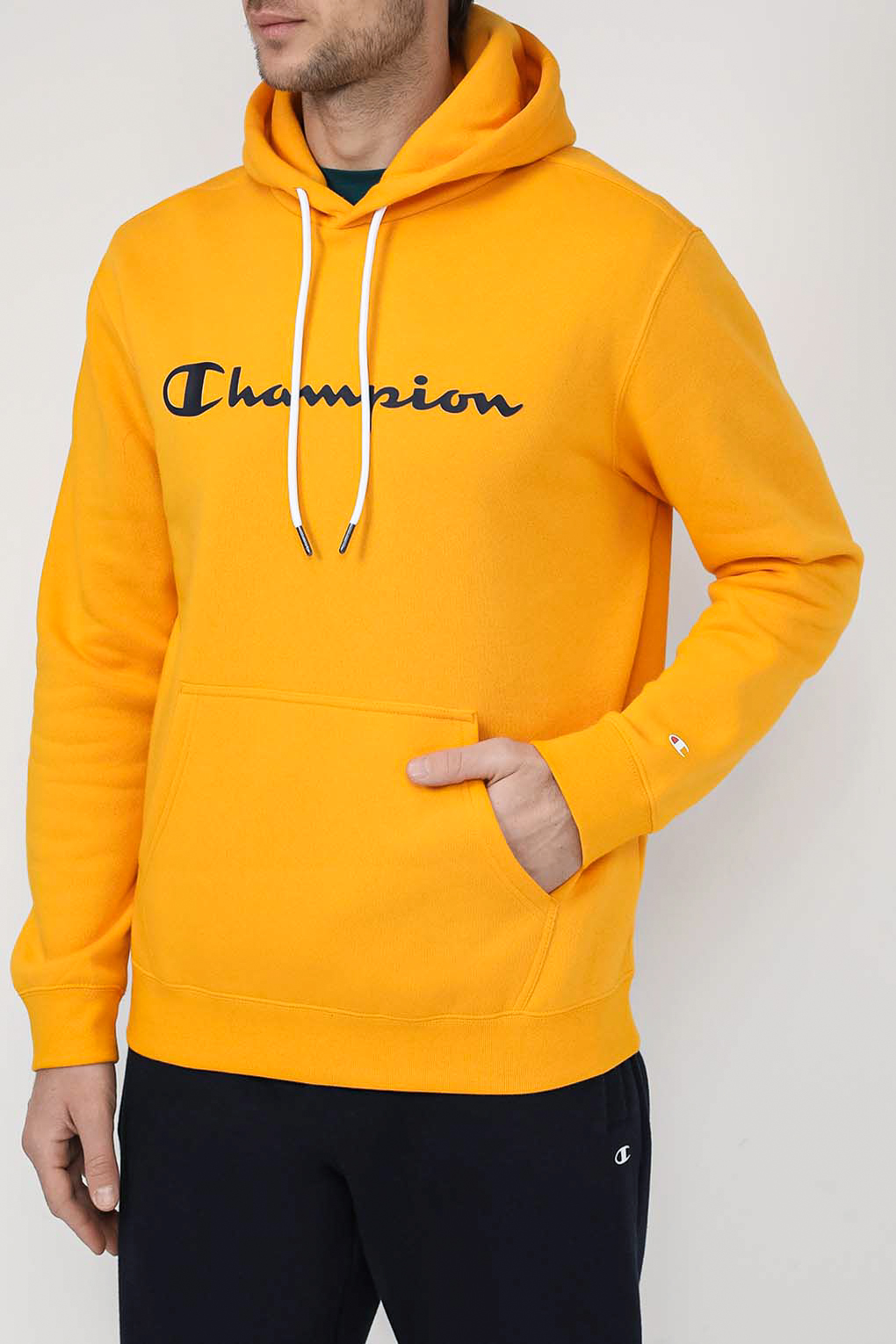 

Худи мужское Champion 218282 желтое S, Желтый, 218282