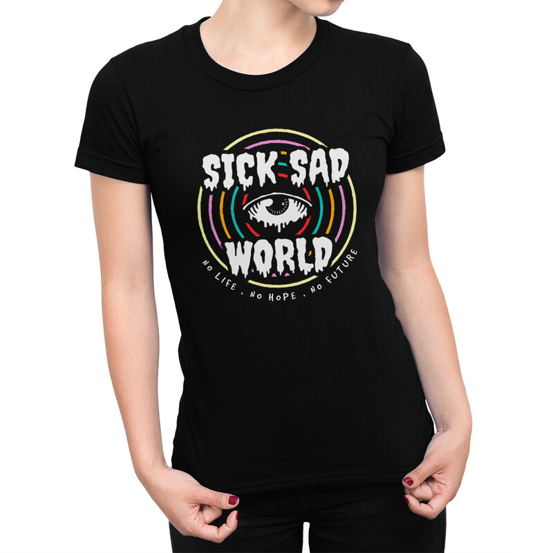 

Футболка женская Dream Shirts Дарья - Sick Sad World 987363111 черная 2XL, Черный, Дарья - Sick Sad World 987363111