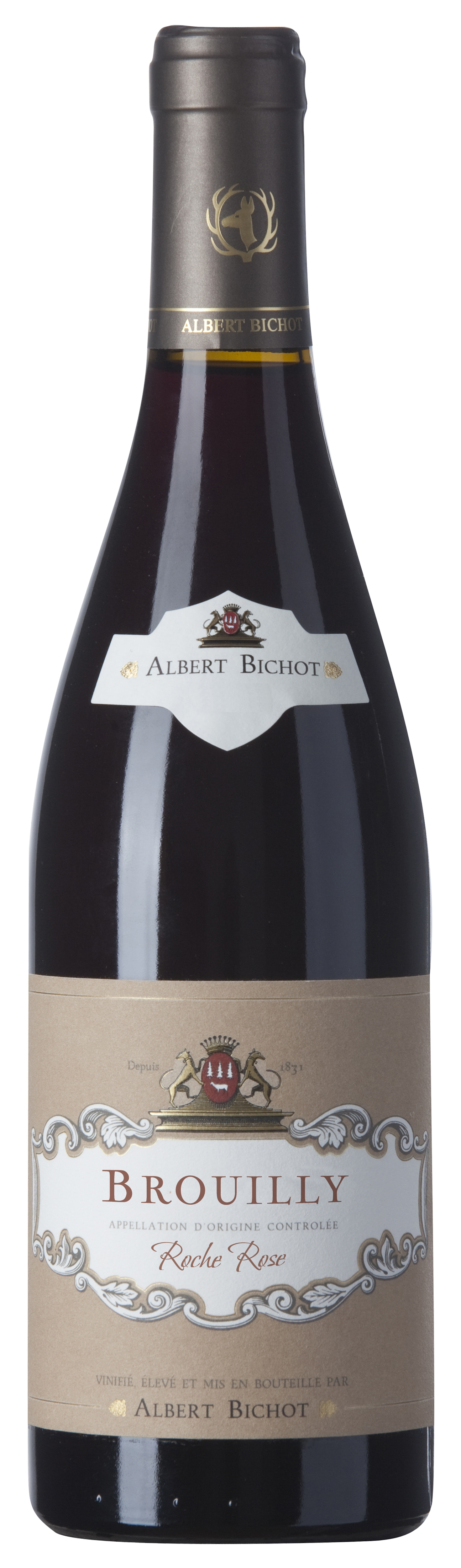 фото Вино albert bichot roche rose brouilly aoc красное сухое 14% 0,75 л