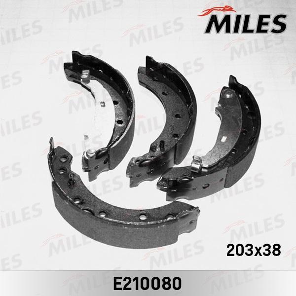 

Колодки барабанные (PEUGEOT 206, 206+, RENAULT LOGAN, SANDERO) (TRW GS8729) E210080 MILES