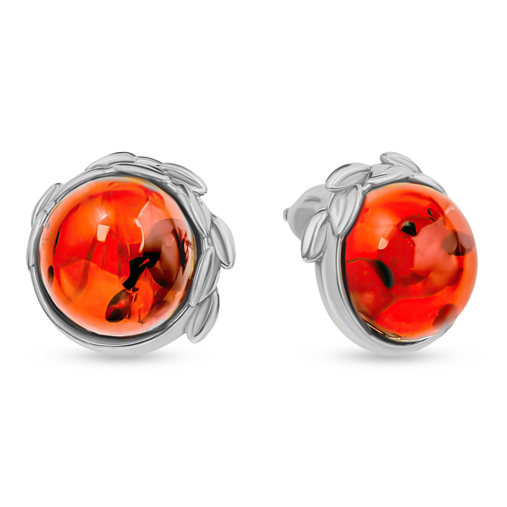 

Серьги из серебра 585Gold 702012273, янтарь, 702012273