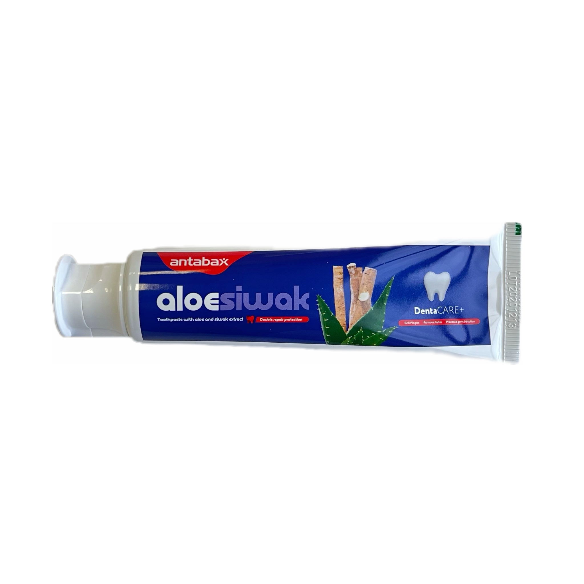 фото Зубная паста aloe siwak антибактериальная с алоэ, 100 мл antabax