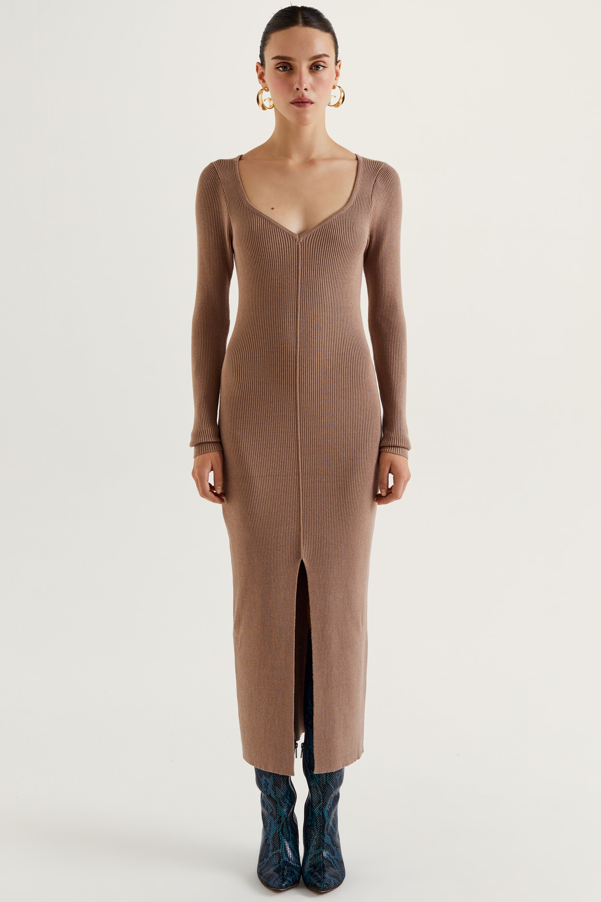 

Платье женское LOVE REPUBLIC 2359382539 бежевое S, 2359382539