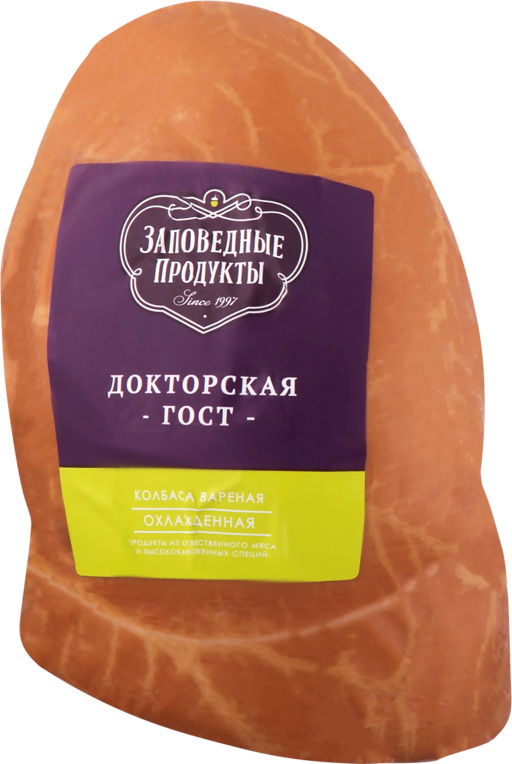 

Колбаса вареная Заповедные Продукты Докторская 450 г