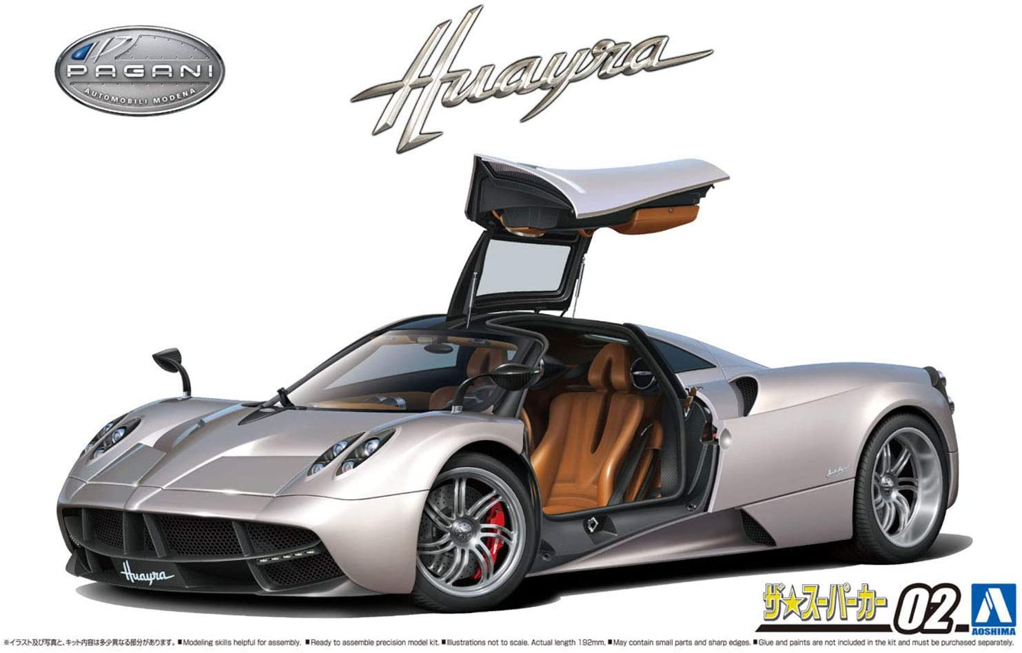 

Сборная модель Aoshima 1/24 Pagani Huayra '12 05806