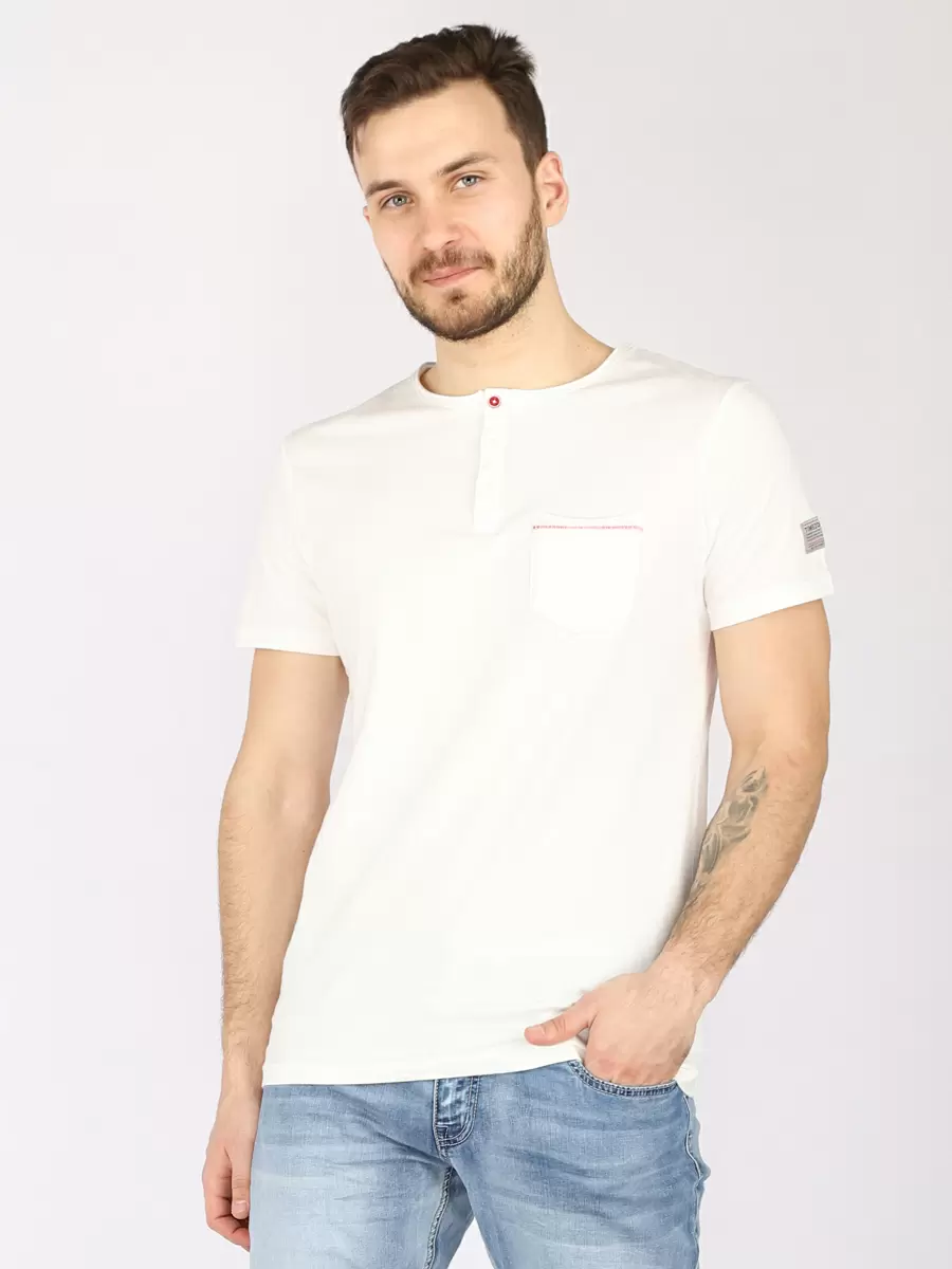 

Футболка мужская Timezone SQ68420 белая 3XL, Белый, SQ68420