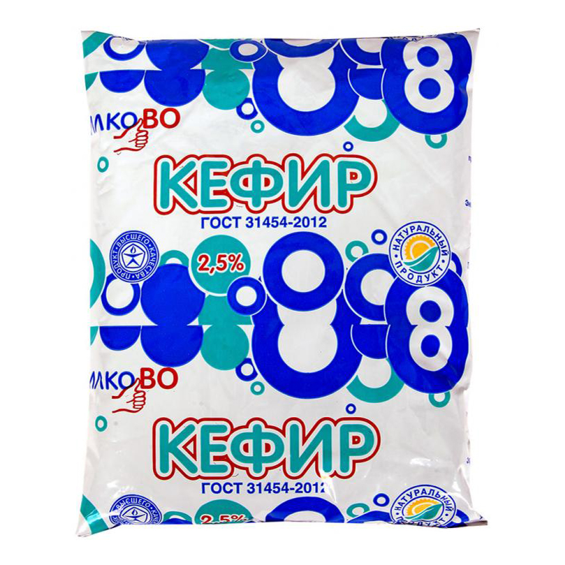 

Кефир Милково 2,5% бзмж 500 мл