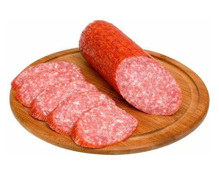 

Колбаса варено-копченая Заповедные Продукты Испанский бекон 200 г