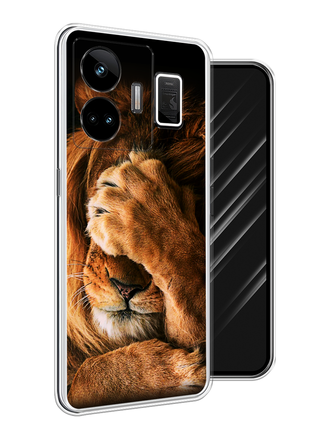 

Чехол Awog на Realme GT Neo 5 5G/GT 3 "Львиный стыд", Коричневый;черный, 2513750-1