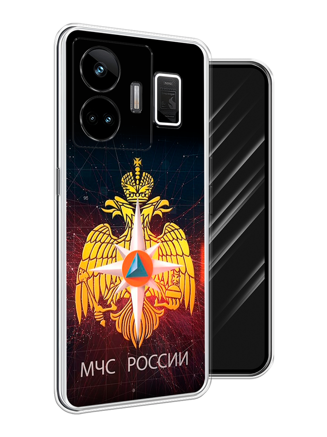 

Чехол Awog на Realme GT Neo 5 5G/GT 3 "МЧС России", Черный;желтый;красный, 2513750-5