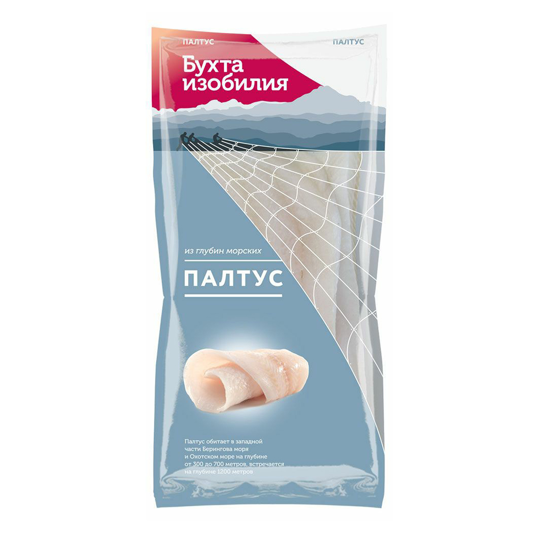

Палтус Бухта изобилия замороженный филе 400 г