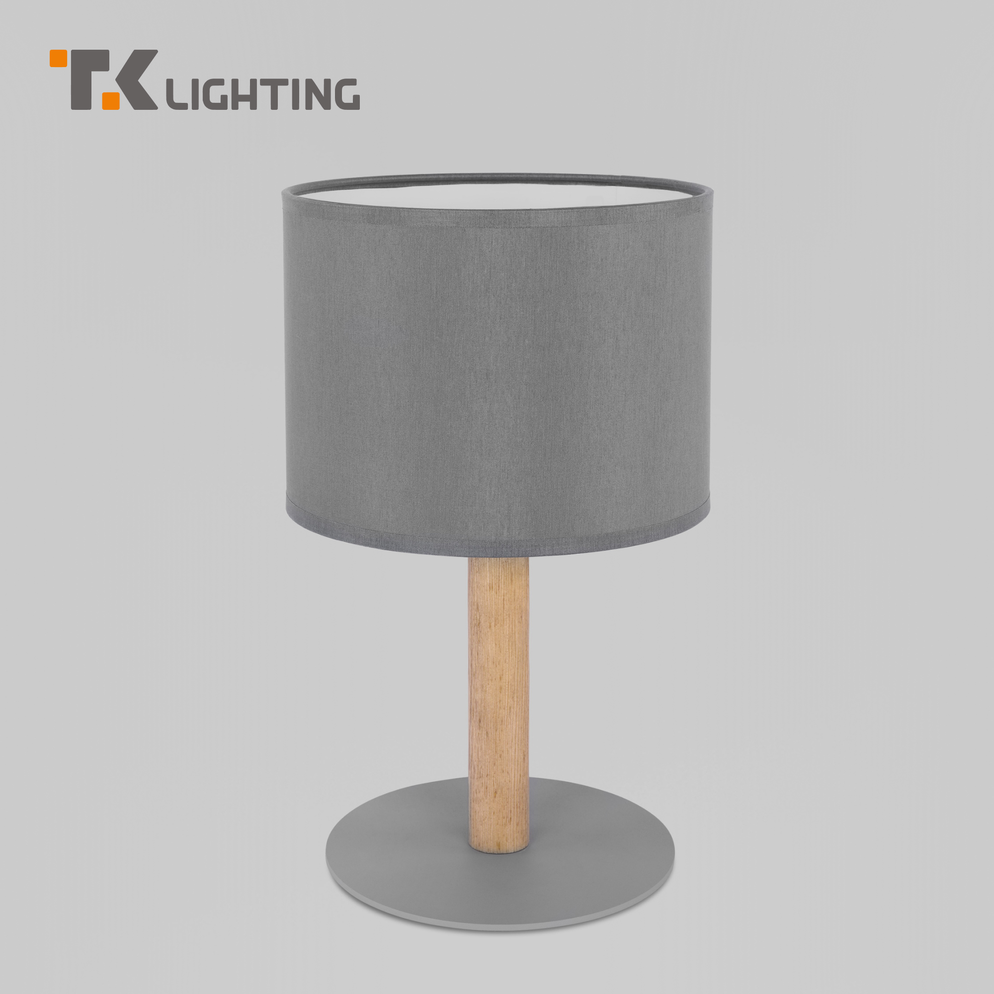 

Настольная лампа с абажуром TK Lighting 5219 Deva графит коричневый