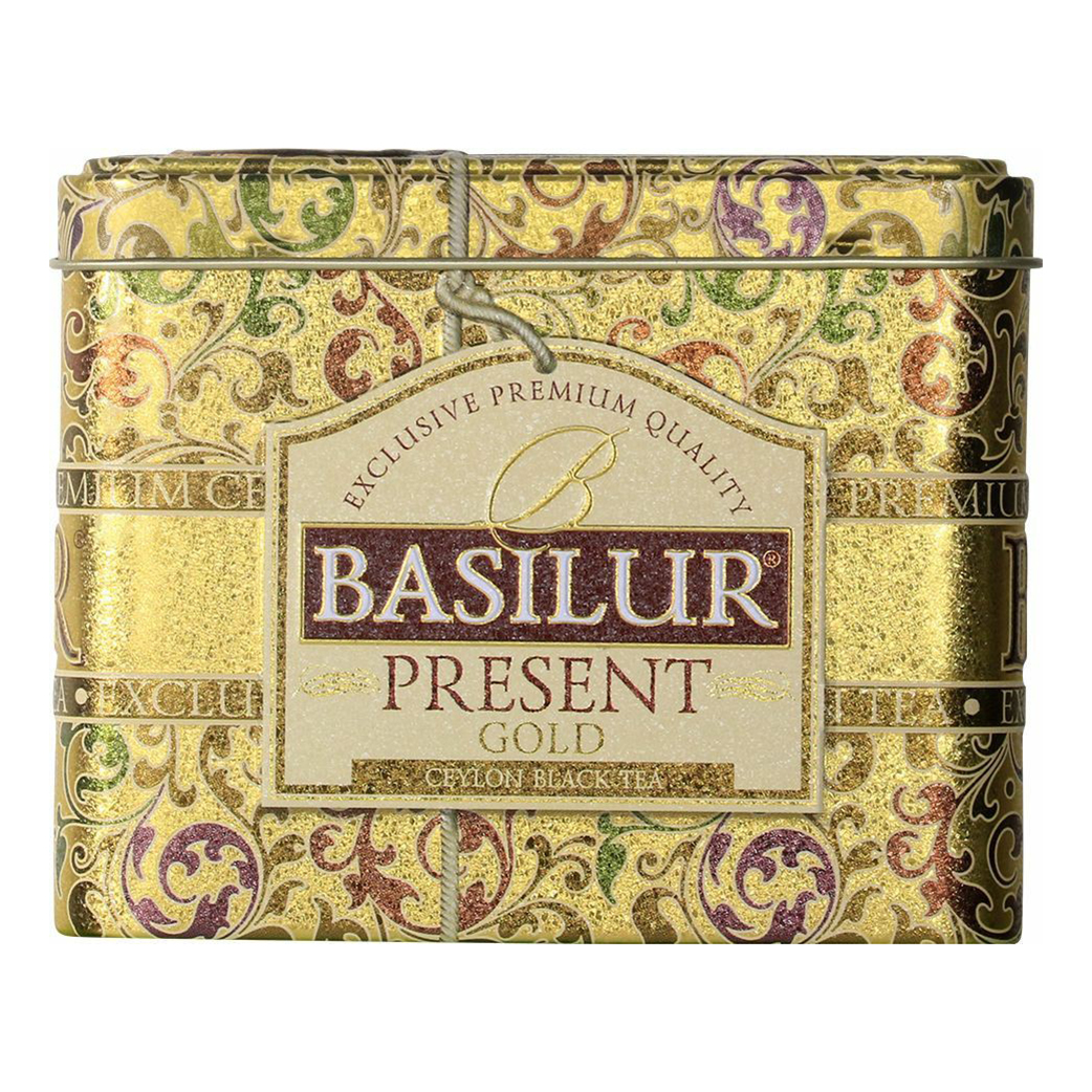 

Чай черный Basilur Золотой подарок листовой 100 г