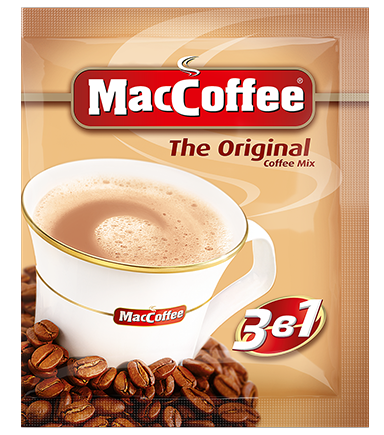 Кофейный напиток MacCoffee Oriqinal 3 в 1 растворимый 20 г