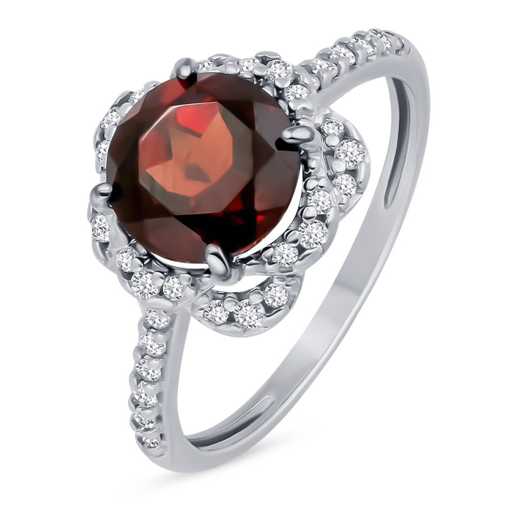 

Кольцо из серебра р. , 585Gold 701013993, ситалл искусственный, 701013993