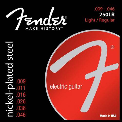 Струны для электрогитары FENDER STRINGS NEW SUPER 250LR NPS BALL END 9-46 2387₽