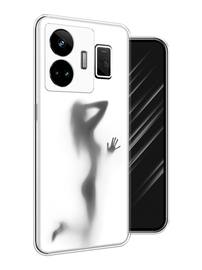 

Чехол Awog на Realme GT Neo 5 5G/GT 3 "Стекло в душе", Белый;серый;черный, 2513750-7
